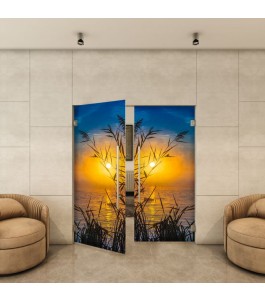 Pendeltür - Fotoprint Model 283 für ein modernes Zuhause