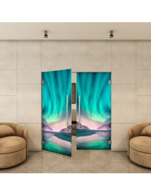 Pendeltür - Fotoprint Model 300 für ein modernes Zuhause