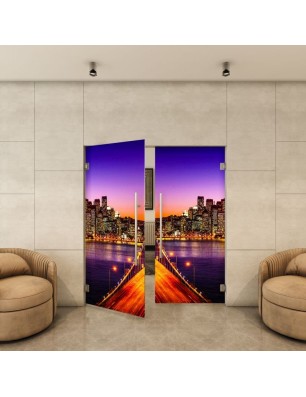 Pendeltür - Fotoprint Model 329 für ein modernes Zuhause