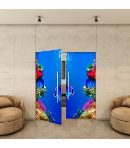 Pendeltür - Fotoprint Model 332 für ein modernes Zuhause