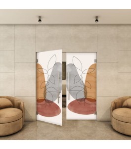 Pendeltür - Fotoprint Model 346 für ein modernes Zuhause