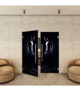 Pendeltür - Fotoprint Model 359 für ein modernes Zuhause