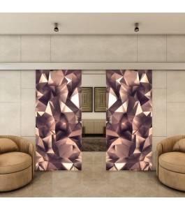 Glasschiebetür ECO-LINE - Fotoprint Model 4-modernes Zuhause