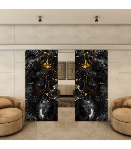 Glasschiebetür ECO-LINE - Fotoprint Model 6-modernes Zuhause