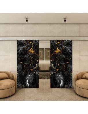 Glasschiebetür ECO-LINE - Fotoprint Model 6-modernes Zuhause