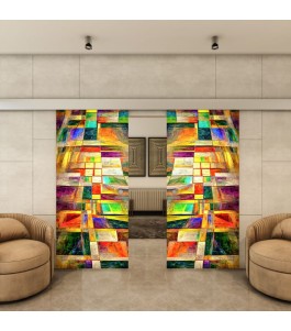 Glasschiebetür ECO-LINE - Fotoprint Model 11