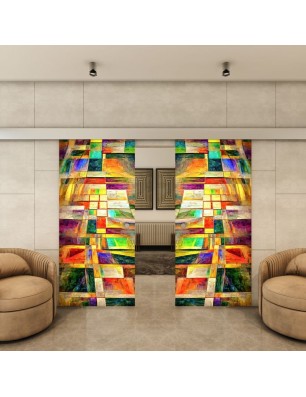 Glasschiebetür ECO-LINE - Fotoprint Model 11