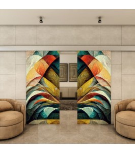 Glasschiebetür ECO-LINE - Fotoprint Model 13
