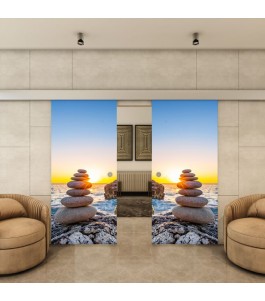 Glasschiebetür ECO-LINE - Fotoprint Model 36