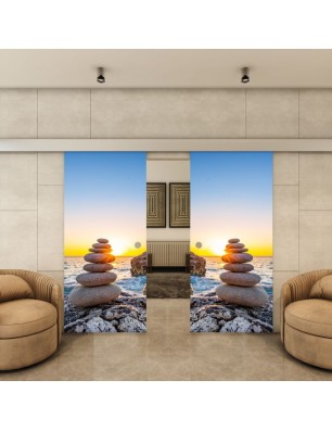 Glasschiebetür ECO-LINE - Fotoprint Model 36