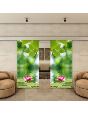 Glasschiebetür ECO-LINE - Fotoprint Model 42