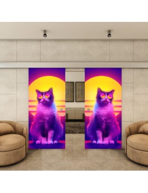 Glasschiebetür ECO-LINE - Fotoprint Model 84