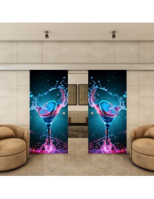 Glasschiebetür ECO-LINE - Fotoprint Model 112