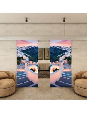 Glasschiebetür ECO-LINE - Fotoprint Model 126