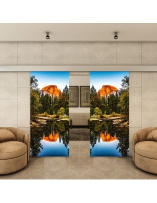Glasschiebetür ECO-LINE - Fotoprint Model 160