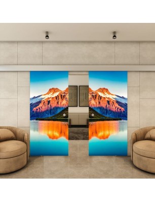 Glasschiebetür ECO-LINE - Fotoprint Model 179