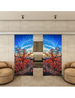 Glasschiebetür ECO-LINE - Fotoprint Model 180