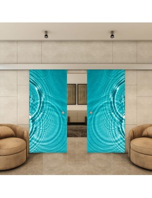 Glasschiebetür ECO-LINE - Fotoprint Model 190