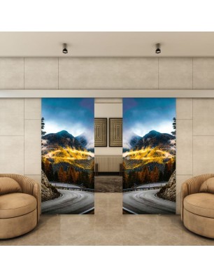 Glasschiebetür ECO-LINE - Fotoprint Model 200