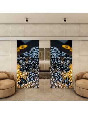 Glasschiebetür ECO-LINE - Fotoprint Model 201