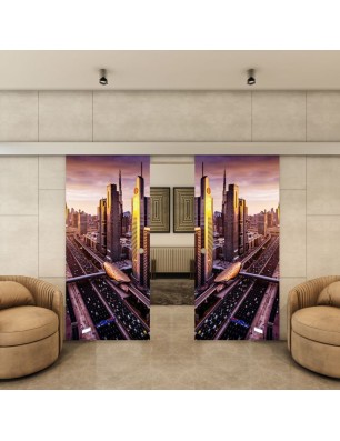 Glasschiebetür ECO-LINE - Fotoprint Model 213