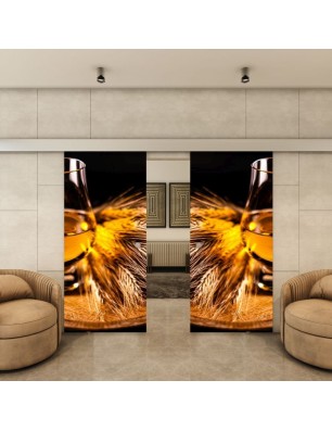 Glasschiebetür ECO-LINE - Fotoprint Model 218
