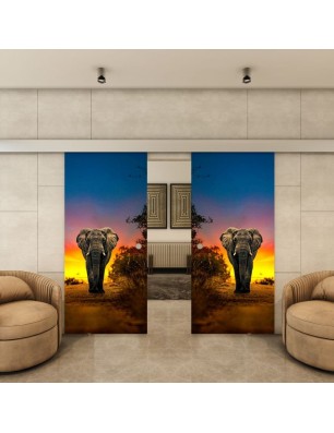 Glasschiebetür ECO-LINE - Fotoprint Model 226