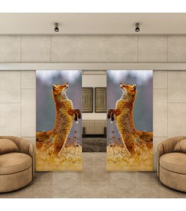 Glasschiebetür ECO-LINE - Fotoprint Model 245