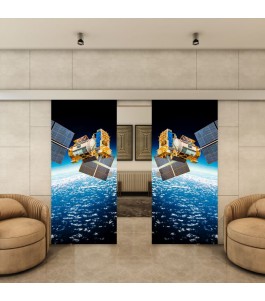 Glasschiebetür ECO-LINE - Fotoprint Model 258