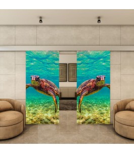 Glasschiebetür ECO-LINE - Fotoprint Model 288