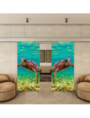Glasschiebetür ECO-LINE - Fotoprint Model 288