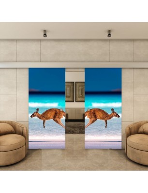 Glasschiebetür ECO-LINE - Fotoprint Model 291