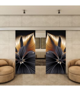 Glasschiebetür ECO-LINE - Fotoprint Model 302
