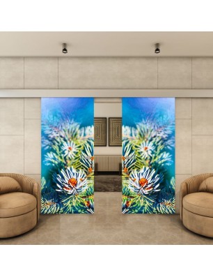 Glasschiebetür ECO-LINE - Fotoprint Model 305