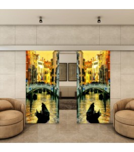 Glasschiebetür ECO-LINE - Fotoprint Model 314