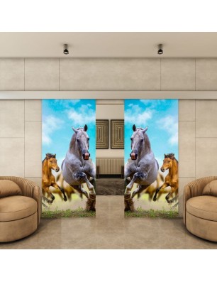 Glasschiebetür ECO-LINE - Fotoprint Model 315