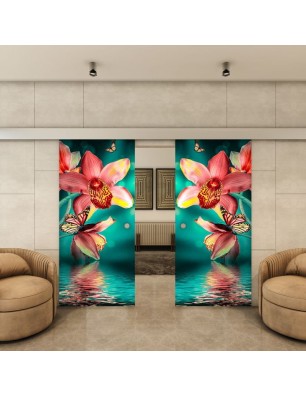 Glasschiebetür ECO-LINE - Fotoprint Model 317