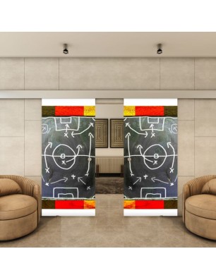 Glasschiebetür ECO-LINE - Fotoprint Model 327