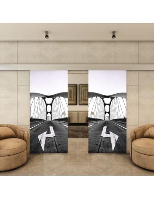 Glasschiebetür ECO-LINE - Fotoprint Model 330