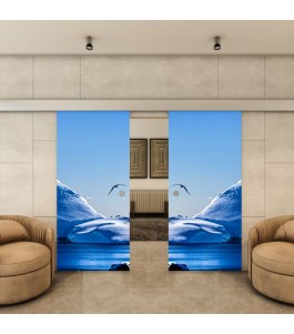 Glasschiebetür ECO-LINE - Fotoprint Model 331