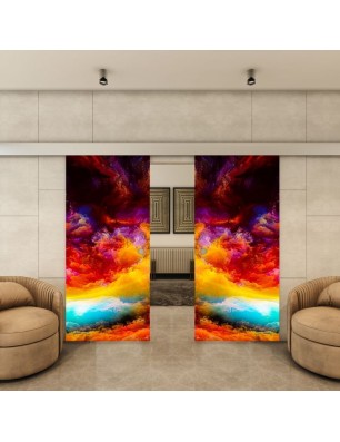 Glasschiebetür ECO-LINE - Fotoprint Model 340