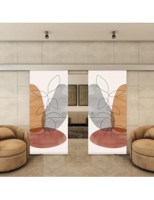 Glasschiebetür ECO-LINE - Fotoprint Model 346