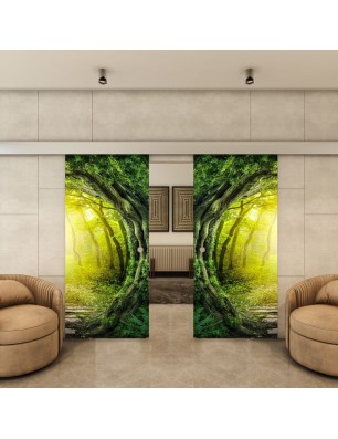 Glasschiebetür ECO-LINE - Fotoprint Model 348