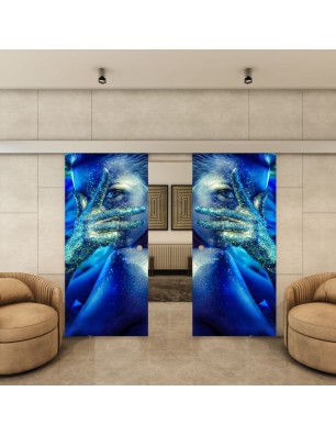 Glasschiebetür ECO-LINE - Fotoprint Model 351