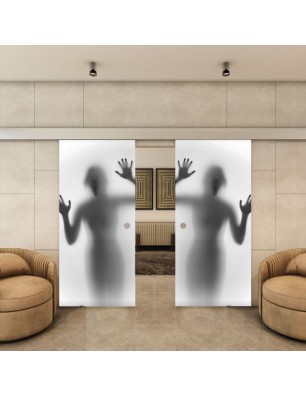 Glasschiebetür ECO-LINE - Fotoprint Model 355