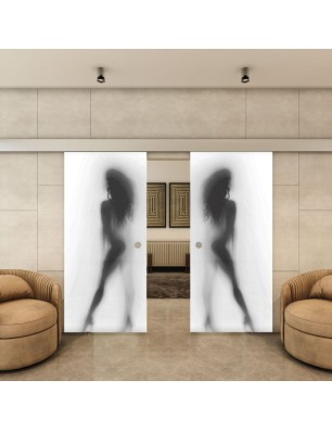 Glasschiebetür ECO-LINE - Fotoprint Model 356