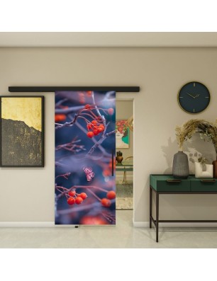 Glasschiebetür BLACK-LINE - Fotoprint Model 58