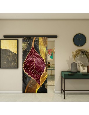 Glasschiebetür BLACK-LINE - Fotoprint Model 59
