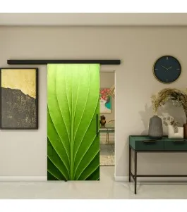 Glasschiebetür BLACK-LINE - Fotoprint Model 65