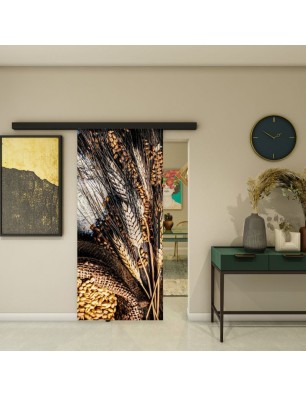 Glasschiebetür BLACK-LINE - Fotoprint Model 113